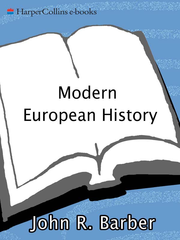 MODERN EUROPEAN HISTORY Copyright 1993 2006 by HarperCollins Publishers All - photo 1