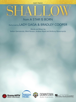 Lady Gaga - Shallow (from a Star Is Born): Easy Piano Sheet Music