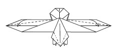 Narrow the wings by folding down the indicated edges left and right Narrow - photo 19