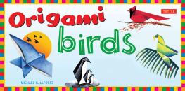 Michael G. LaFosse Origami Birds: Make Colorful Origami Birds with This Easy Origami Kit: Includes Origami Book with 20 Projects: Great for Kids and Adults!