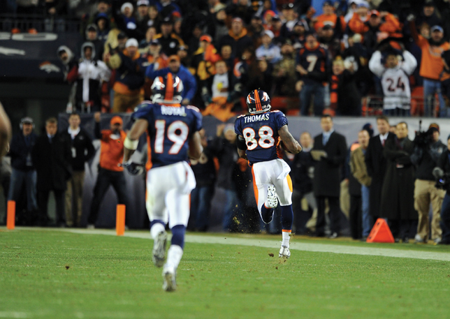 Image Credit AP ImagesG Newman Lowrance Demaryius Thomas streaks down the - photo 7