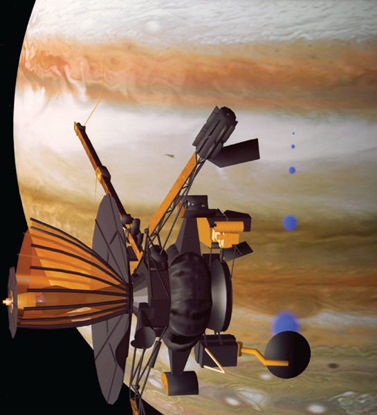 Image Credit NASA This illustration shows the Galileo spacecraft at Jupiter - photo 5