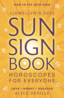 Alice DeVille - Llewellyns 2022 Sun Sign Book: Horoscopes for Everyone