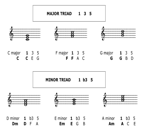 23 The 7 Diatonic Chords in the Key of C T he 7 Diatonic Chords are C Dm - photo 10