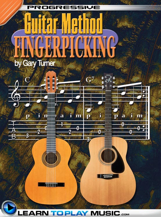 Introduces right hand fingerpicking patterns that can be used as an - photo 15