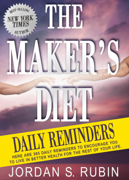 Jordan Rubin - The Makers Diet Daily Reminders