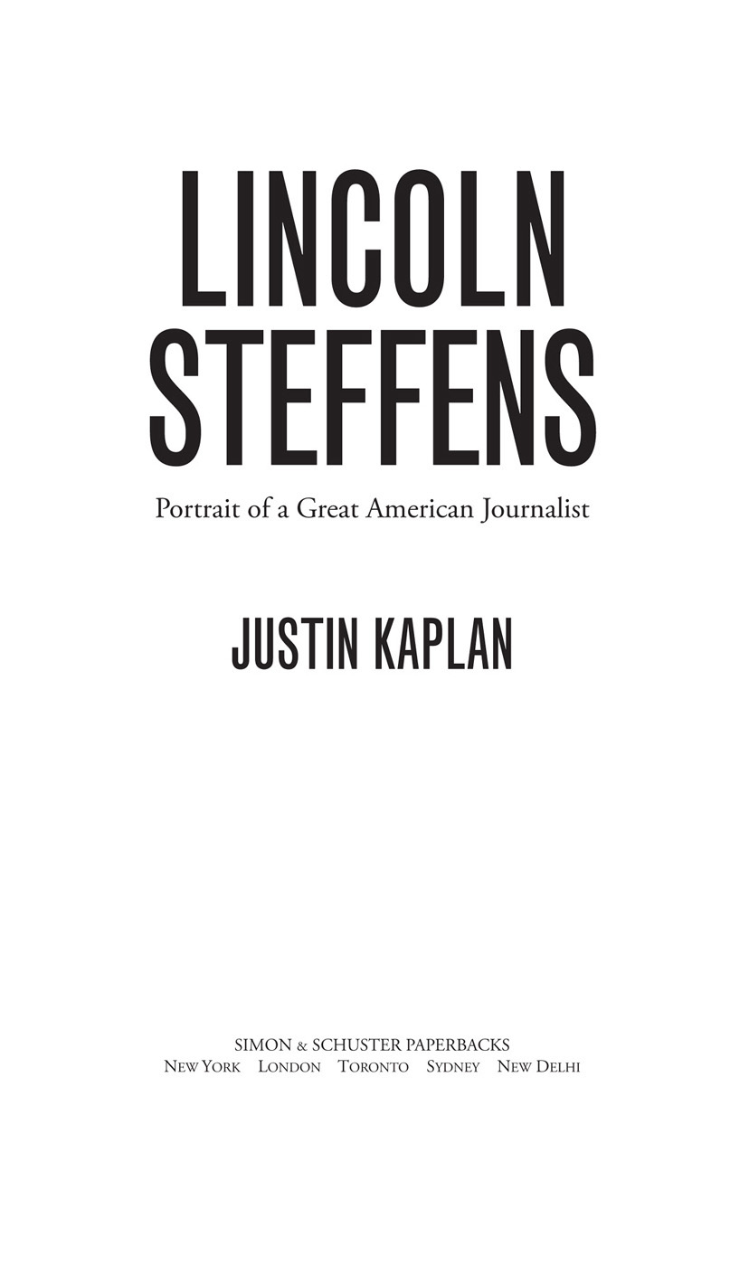 Lincoln Steffens A Biography - image 1