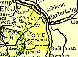 Figure 15 Map Showing Boyd KYCharleys death certificate informs us that he - photo 15