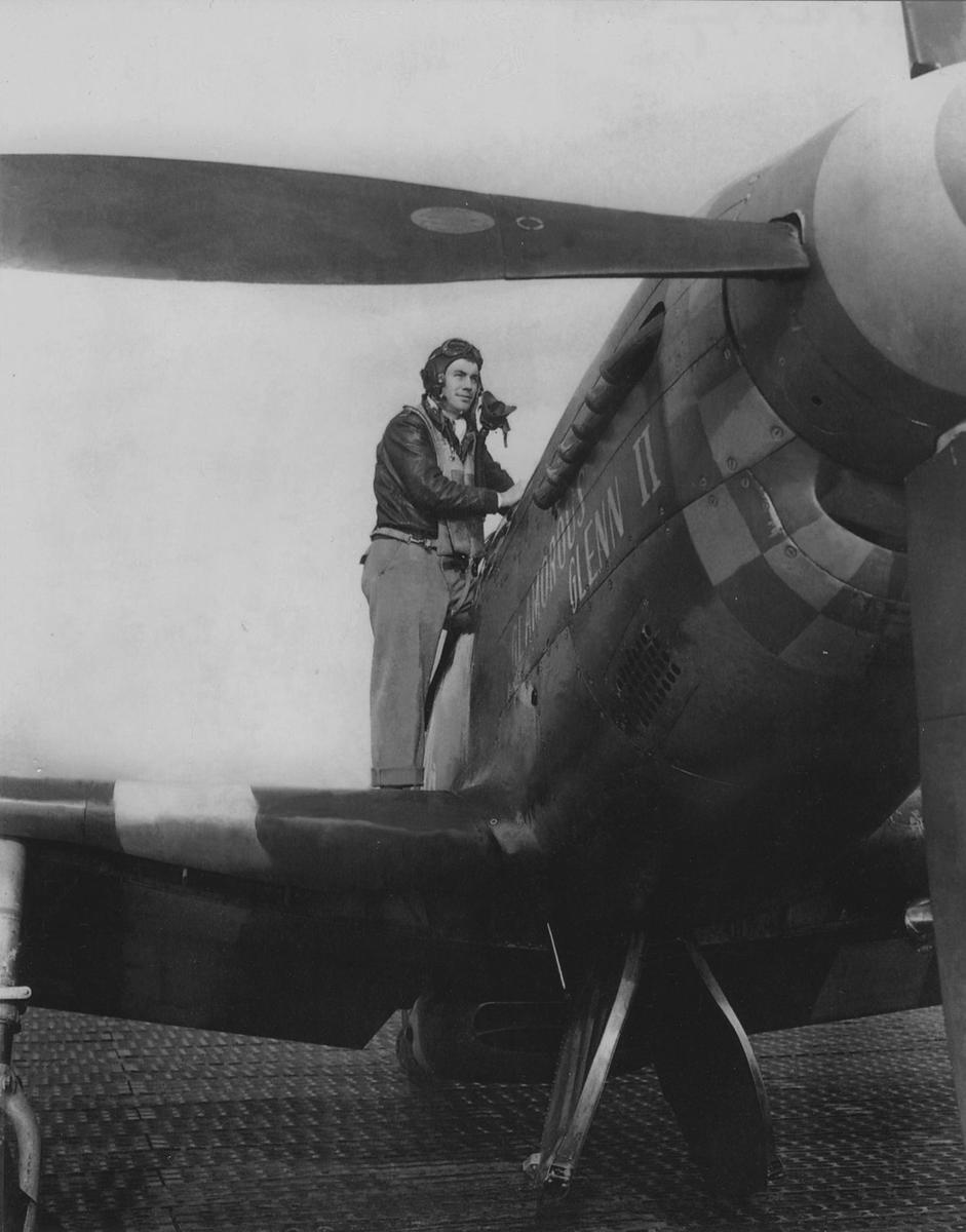 GCYI Photo Yeager flew Glamorous Glenn II after hereturned to combat in 1944 - photo 3