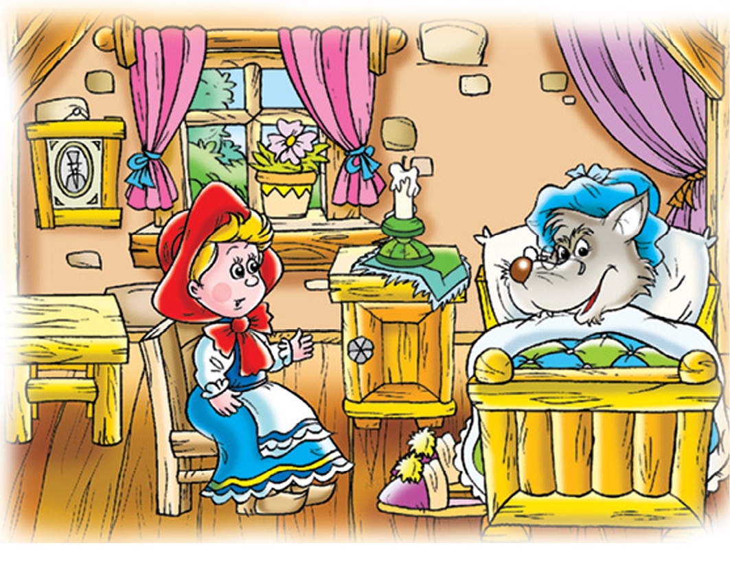 Little Red Riding Hood walked slowly over to her grandmothers bed Grandmother - photo 13