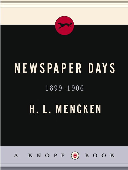 A LISTING OF THE WORKS OF H L MENCKEN PUBLISHED BY Alfred A Knopf WILL - photo 1