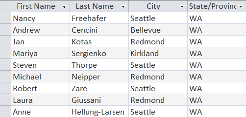 Query Using the Customers table select the company state firstname last - photo 10