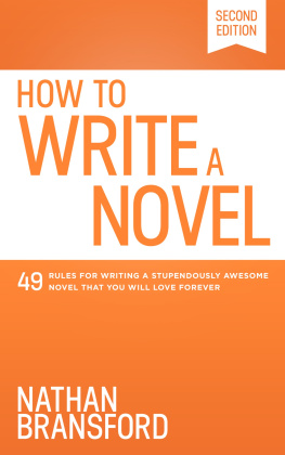 Nathan Bransford How to Write a Novel