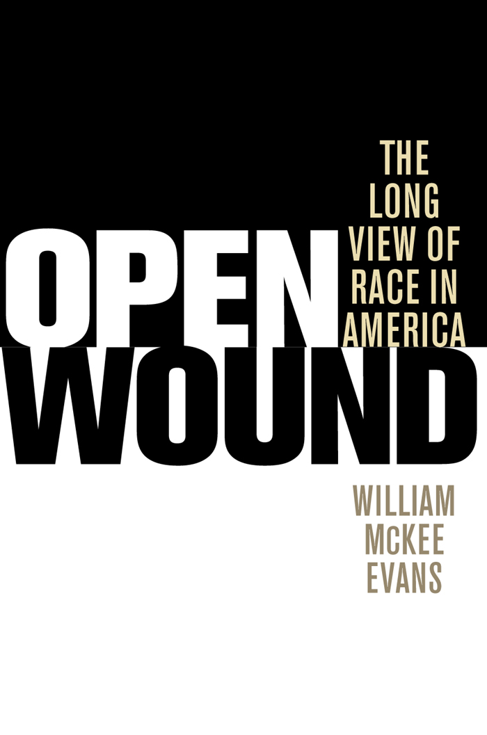 OPEN WOUND OPEN WOUND THE LONG VIEW OF RACE IN AMERICA WILLIAM MCKEE EVANS - photo 1