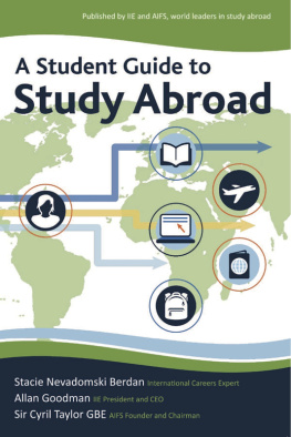 Stacie Berdan - A Student Guide to Study Abroad