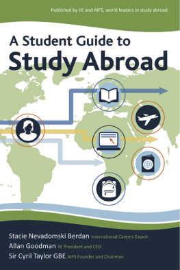 Stacie Berdan A Student Guide to Study Abroad