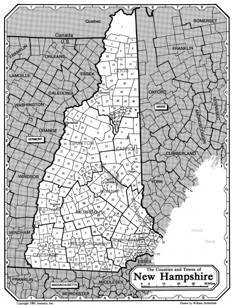 Figure 11 Counties and Towns of NewHampshire Thomas Mudgett 1640-1700 and Ann - photo 13