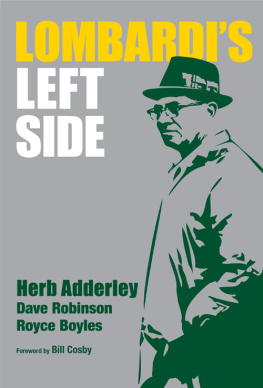 Herb Adderley - Lombardis Left Side