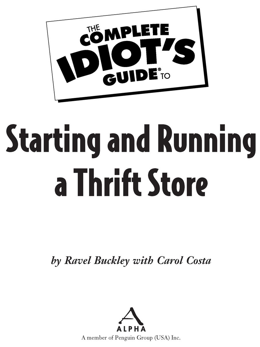 Introduction Thrift stores are considered to be recession-proof making this - photo 2