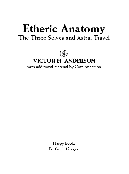 2004 Victor EAnderson Published by Harpy Books an imprint of Acorn Guild - photo 2