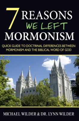 Lynn Wilder 7 Reasons We Left Mormonism