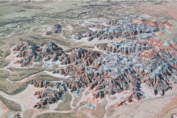 Honeycomb Buttes northwestern Red Desert Sweetwater County Wyoming 2002 - photo 4