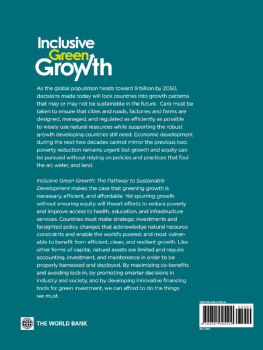 World Bank - Inclusive Green Growth: The Pathway to Sustainable Development