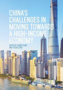 Ligang Song - China’s Challenges in Moving towards a High-income Economy