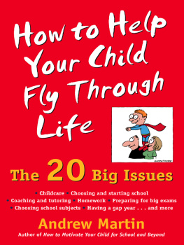 Andrew Martin How to Help Your Child Fly Through Life: The 20 Big Issues