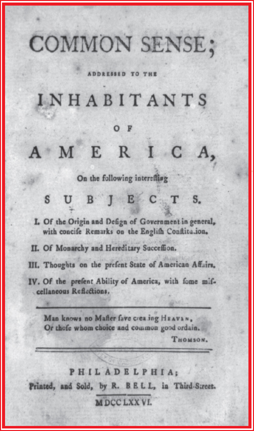 Paine gave the profits from the sale of Common Sense to the Continental army - photo 9