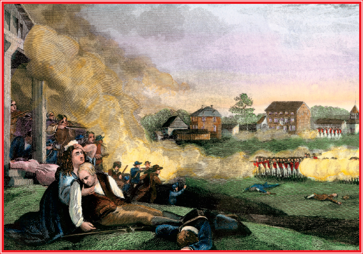 Eight colonists were killed in what would be called the Battles of Lexington - photo 6