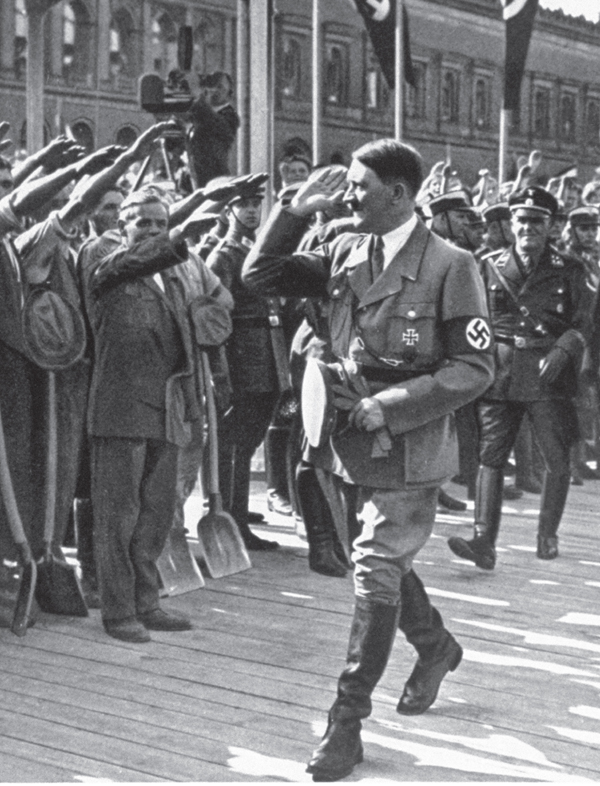 Many Germans saluted Adolf Hitler as the leader of their country Adolf Hitler - photo 2