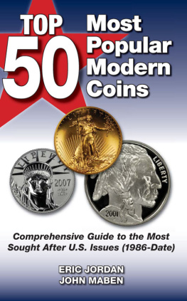 Eric Jordan Top 50 Most Popular Modern Coins