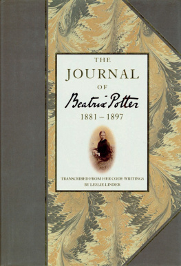 Beatrix Potter - The Journal of Beatrix Potter from 1881 to 1897