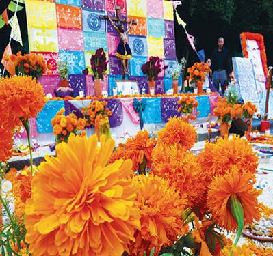 Day of the Dead altar in San Miguel Parroquia de San Miguel Arcngel San - photo 9