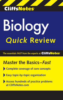 Kellie Ploeger Cox - CliffsNotes Biology Quick Review