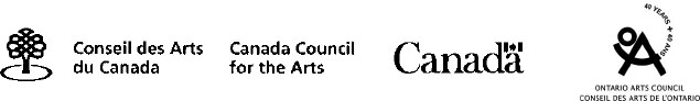 We acknowledge the support of the Canada Council for the Arts and the Ontario - photo 5