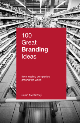 Sarah McCartney - 100 Great Branding Ideas