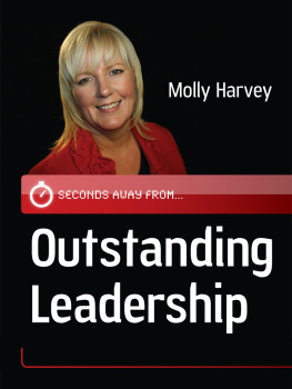 Molly Harvey Outstanding leadership