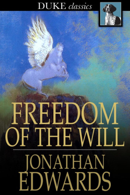 Jonathan Edwards Freedom of the Will