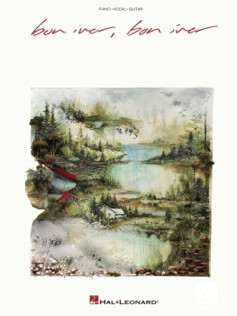 Bon Iver Bon Iver--Bon Iver (Songbook)