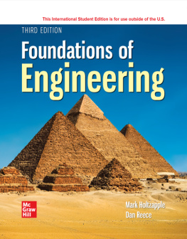 Mark Holtzapple Foundations of Engineering