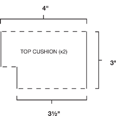 COUCH ASSEMBLY Note Only right side panel and armrest are shown mirror - photo 11