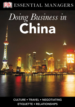 Jihong Sanderson - Doing Business in China