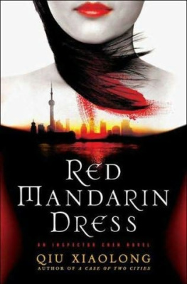 Qiu Xiaolong Red Mandarin Dress