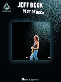 Jeff Beck - Jeff Beck--Best of Beck (Songbook)