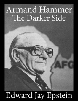 Edward Jay Epstein - Armand Hammer, The Darker Side: An EJE Single