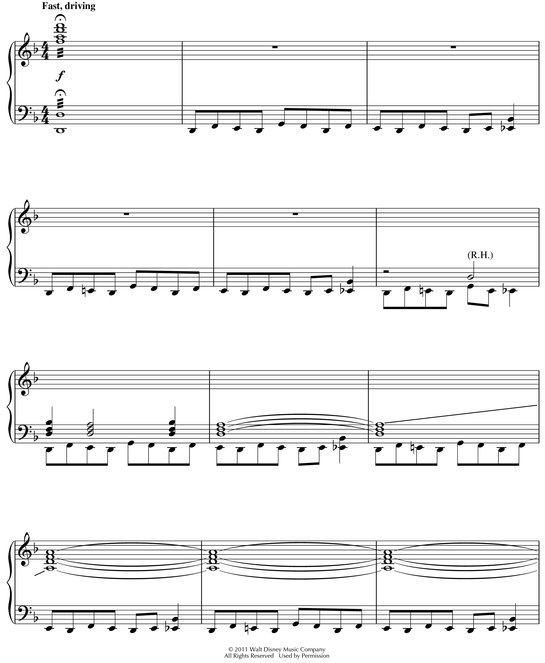 The Pirates of the Caribbean--On Stranger Tides Songbook Piano Solo - photo 15