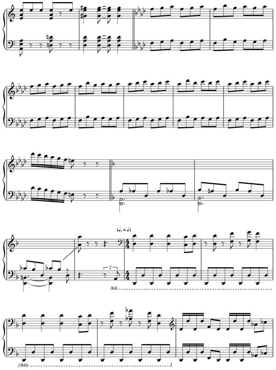The Pirates of the Caribbean--On Stranger Tides Songbook Piano Solo - photo 19