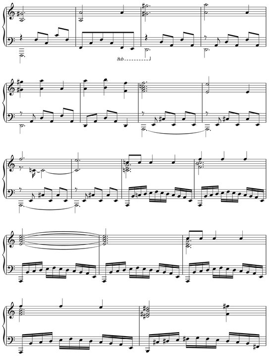 The Pirates of the Caribbean--On Stranger Tides Songbook Piano Solo - photo 35